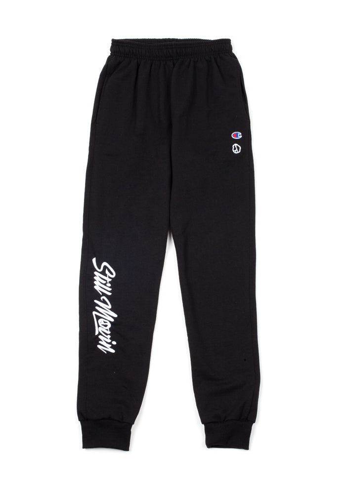 Still Movin Champion Joggers - Black