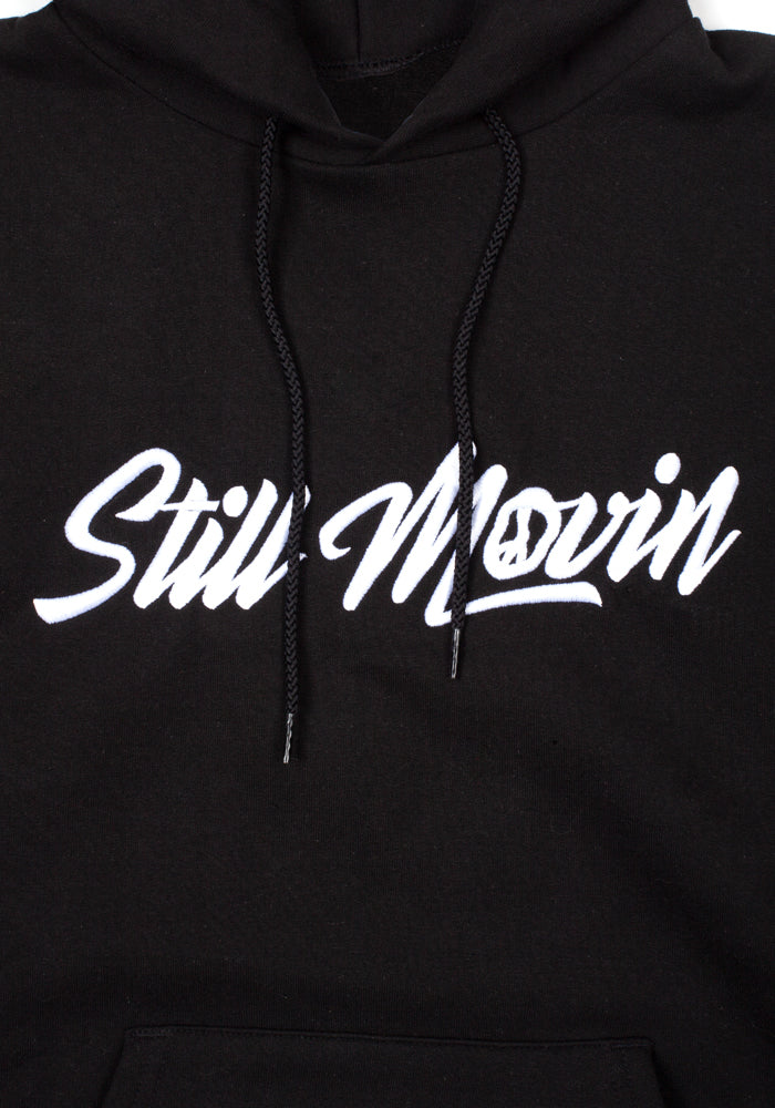 Still Movin Champion Hoodie - Black