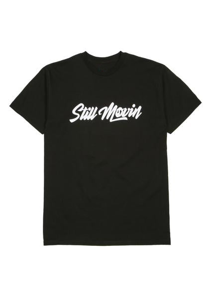 Still Movin Straight Logo T-Shirt - Black