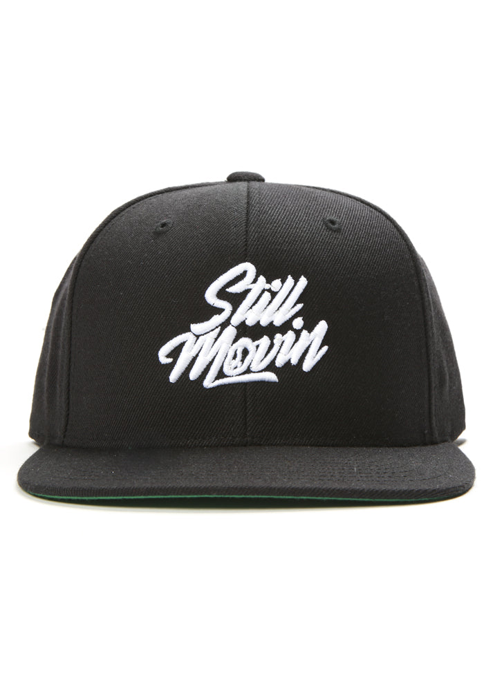 Still Movin Snapback - Black