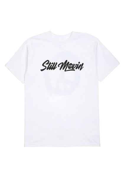 Still Movin Straight Logo T-Shirt - White