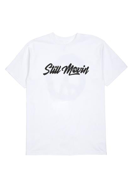 Still Movin Straight Logo T-Shirt - White
