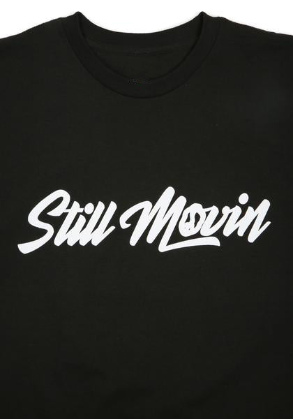 Still Movin Straight Logo T-Shirt - Black