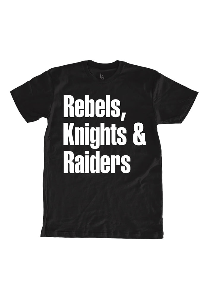 Rebels Knights T-Shirt - Black