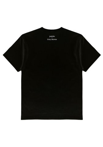 Jardín x Still Movin Logos T-Shirt - Black