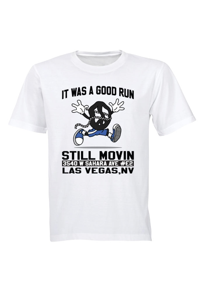 It Was A Good Run T-Shirt - White