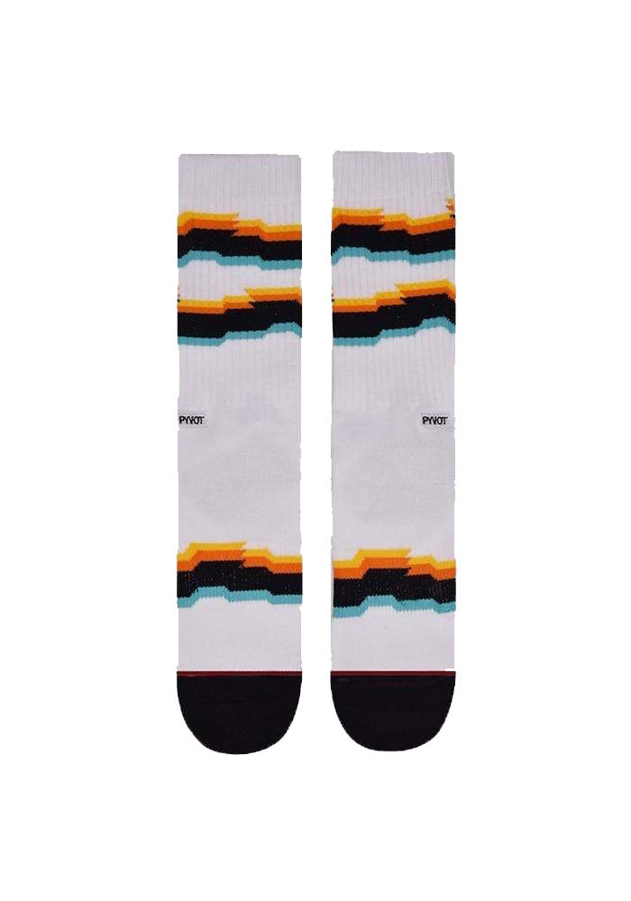 Glitch Socks - White