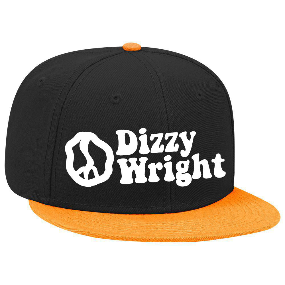 Dizzy Wright Snapback - Black/Orange