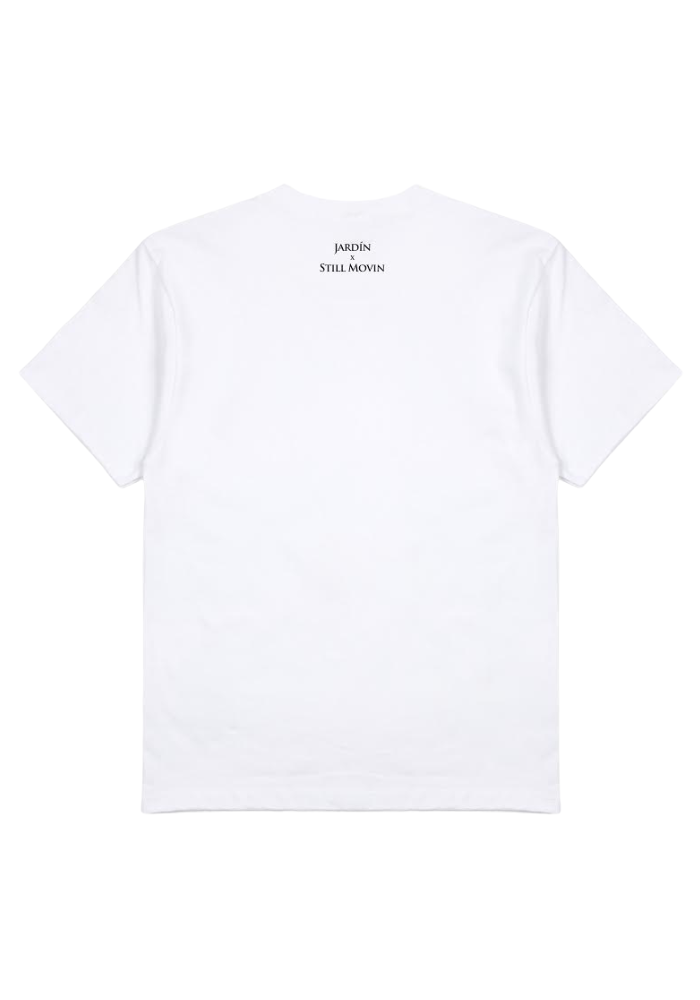 Jardín x Still Movin Adults Only T-Shirt - White