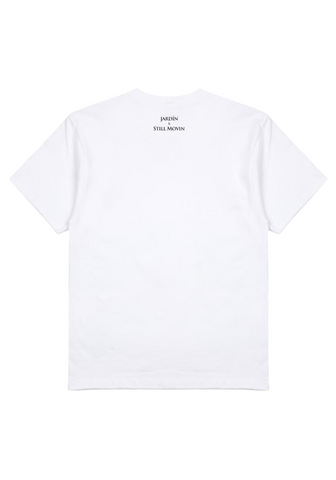 Jardín x Still Movin Adults Only T-Shirt - White