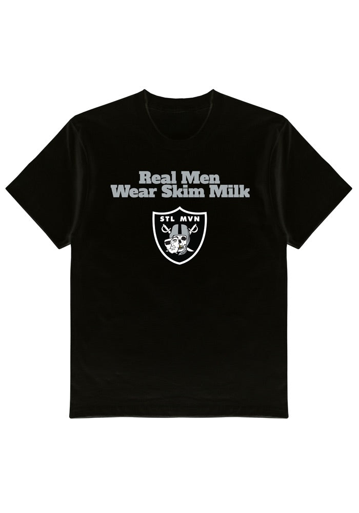 Skim Milk x Still Movin Raiders T-Shirt - Black