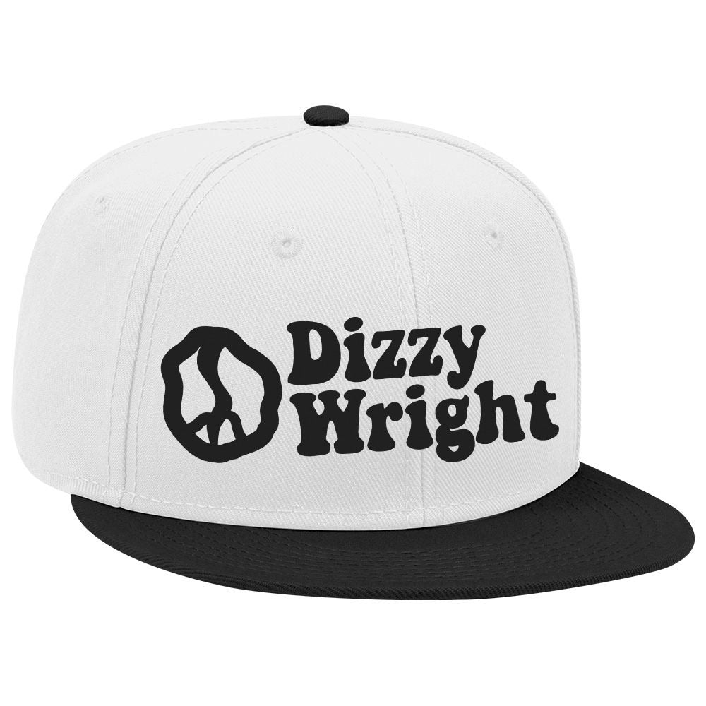 Dizzy Wright Snapback - White/Black